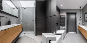 Stunning Grey Bathroom Design