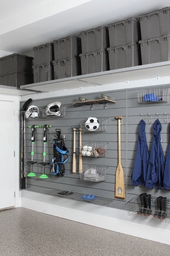 organising your shed and garage