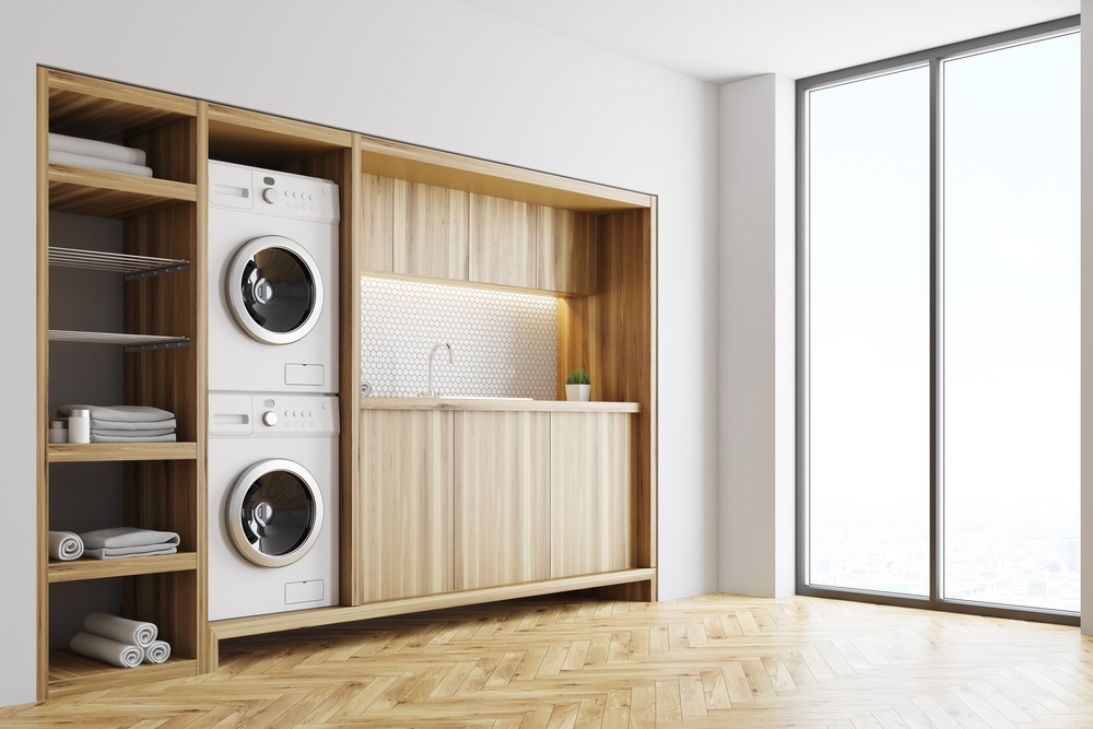 Laundry room trends 2021: Euro laundries and mudrooms