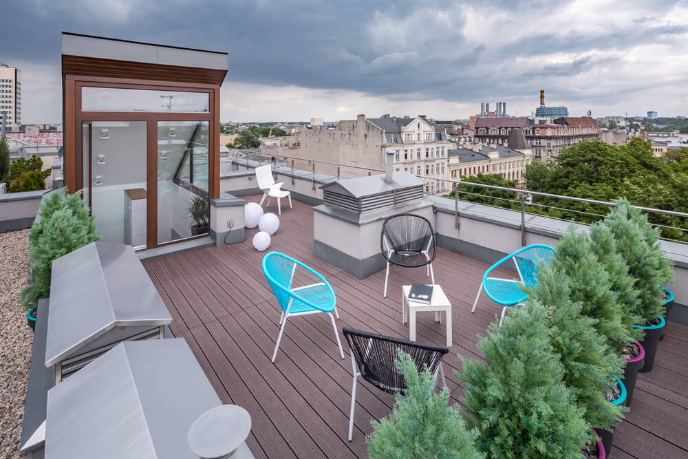 new rooftop terrace design