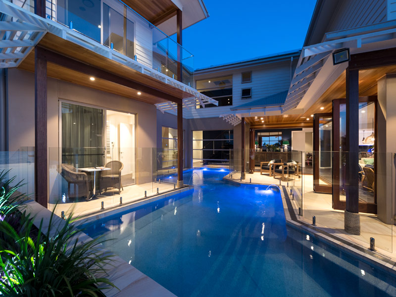 Hawaiian-inspired home
