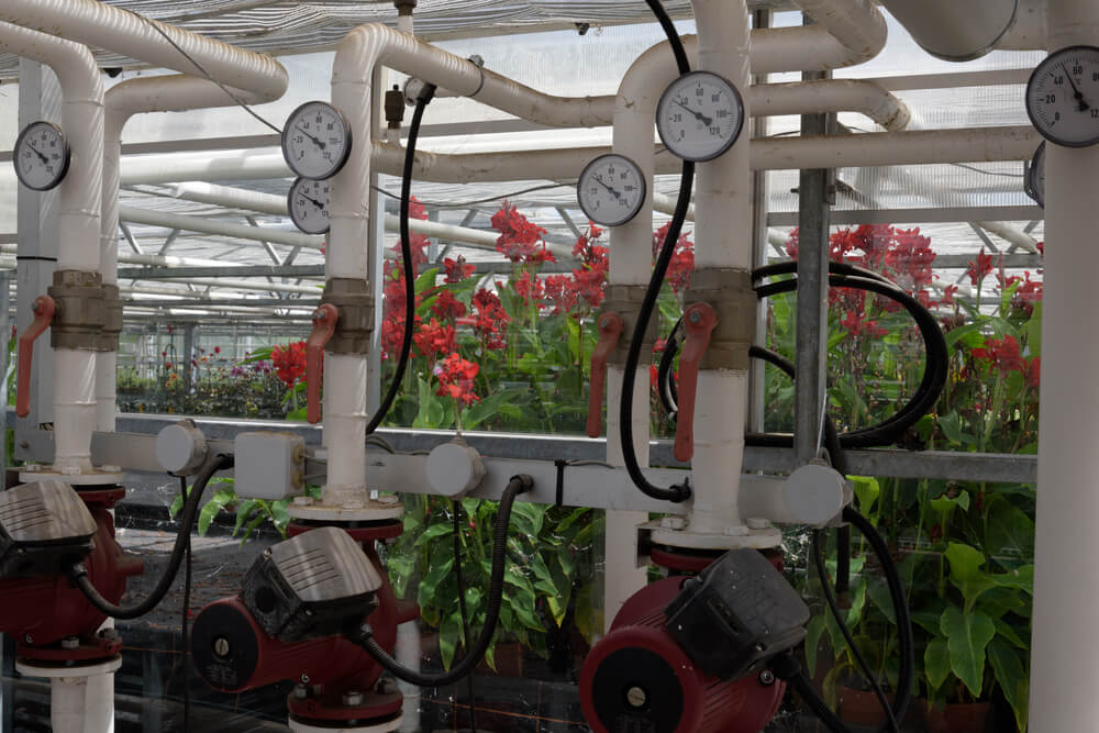 climate control system for greenhouse