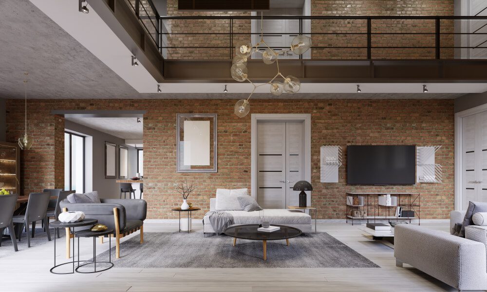 pure industrial home design