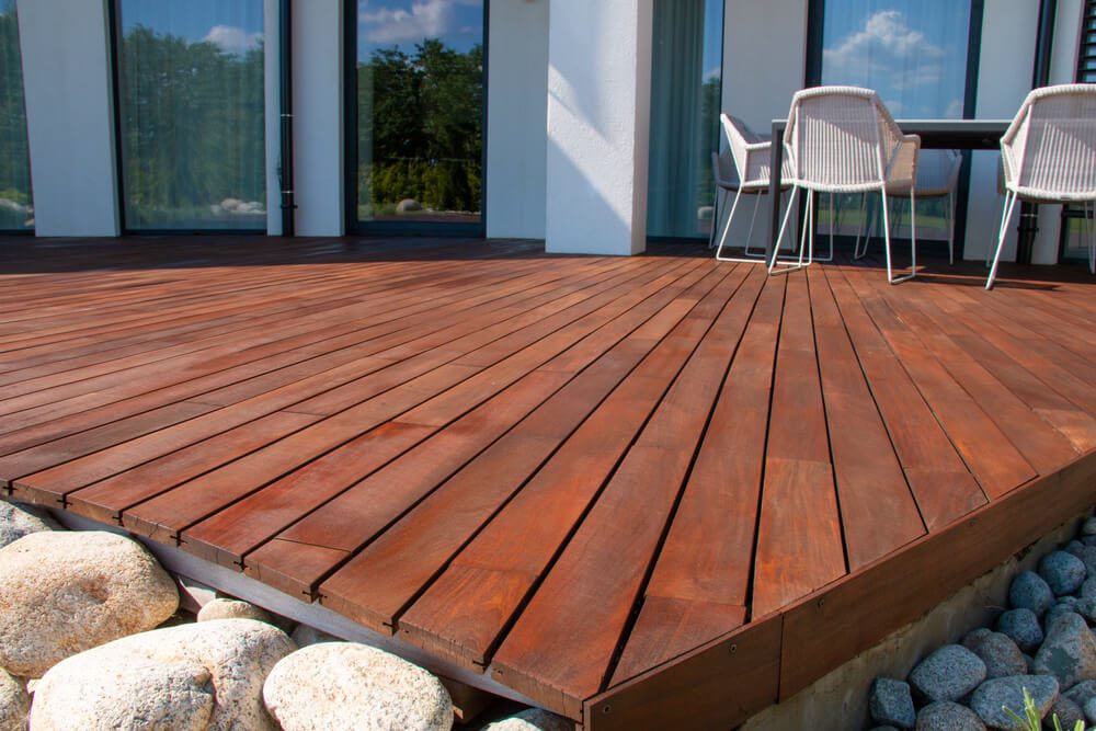 backyard decking material wood for flooring