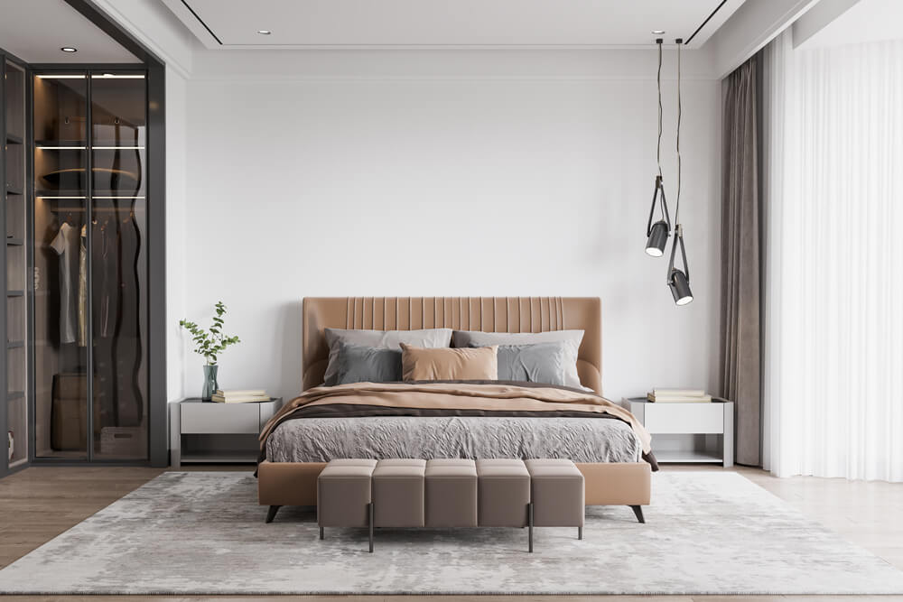 bedroom renovation guide: modern bedroom
