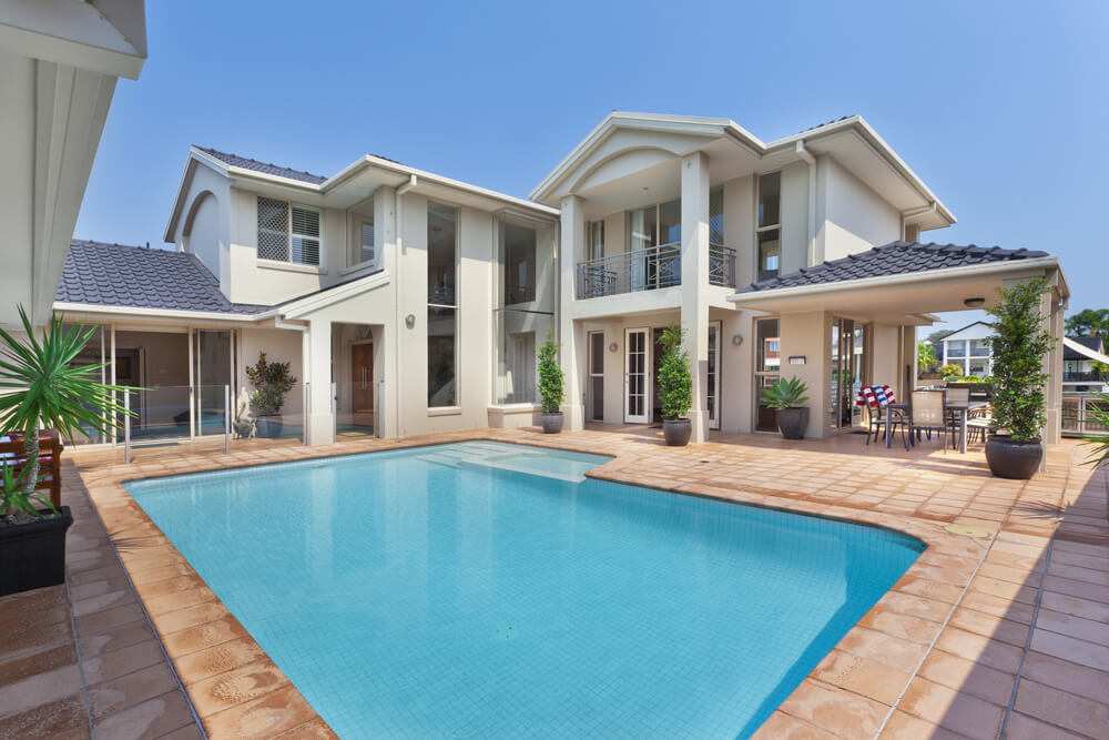 modern Australian house designs with pool